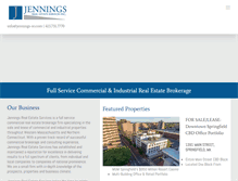 Tablet Screenshot of jennings-re.com